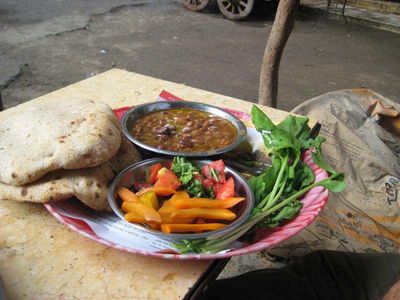Ful medames in a bowl